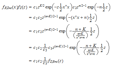 Multivariate Student's T Distribution 