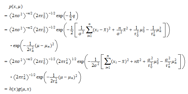 Normal Distribution Bayesian Estimation